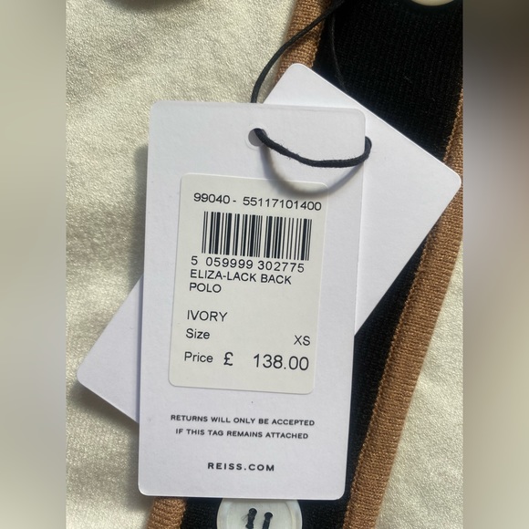 Reiss lace back polo - Picture 6 of 6